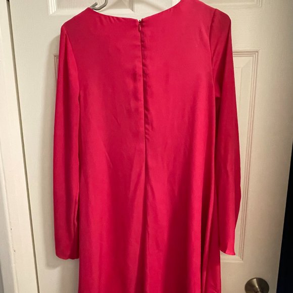 Leith Bright Pink Knee Length Dress-S - Picture 3 of 4